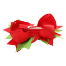 Xmas Hat Boutique Bow Ribbon Hair Bow Clips for Women Toddlers Kids Baby Girls