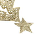 Gold Glitter Bling Christmas Tree Xmas Table Ornament Holiday New Year Decor