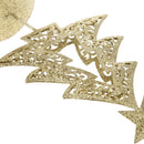 Gold Glitter Bling Christmas Tree Xmas Table Ornament Holiday New Year Decor