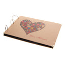 Love forever Album Manual Paste Album Black Cards Photos Pictures Album for DIY