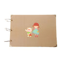 Handmade Adhesive Sticky Paste Hardboard Paper Photo Album Scrapbook Memory Gift