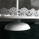 Novelty Cupcake Stand Wedding Party Supplies Cake Display Decor White 2-Tier