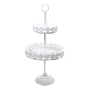 Novelty Cupcake Stand Wedding Party Supplies Cake Display Decor White 3-Tier