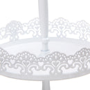 Novelty Cupcake Stand Wedding Party Supplies Cake Display Decor White 3-Tier