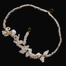 Wedding Bridal Bridesmaid Diamante Real Pearl Headband Handmade Headpiece