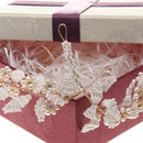 Wedding Bridal Bridesmaid Diamante Real Pearl Headband Handmade Headpiece