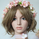 Wedding Bridal Beautiful Floral Flower Headband Hair Clip Handmade Headpiece