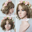 Wedding Bridal Beautiful Floral Flower Headband Hair Clip Handmade Headpiece