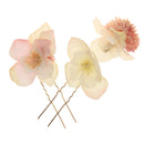 Wedding Bridal Beautiful Floral Flower Headband Hair Clip Handmade Headpiece