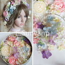 Wedding Bridal Beautiful Floral Flower Hair Clip Handmade Hair Pin Headpiece