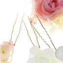 Wedding Bridal Beautiful Floral Flower Hair Clip Handmade Hair Pin Headpiece