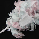 Fashion Elegent Wedding Bridal Veil with Feather Hair Clip Hair Decoration