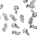 Pack of 30 Various Style Antique Silver US Dollar Symbol Pendant DIY Jewelry Making