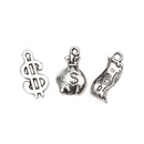 Pack of 30 Various Style Antique Silver US Dollar Symbol Pendant DIY Jewelry Making