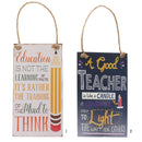 Home Wood Pencil Letters Printed Hanging Wall Signs Plaque