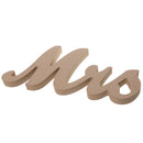 Rustic Mr & Mrs Wooden Letters Wedding Standing Sign Decor Table Centerpiece
