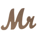 Rustic Mr & Mrs Wooden Letters Wedding Standing Sign Decor Table Centerpiece