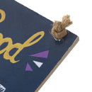 Sweet Wooden Hanging Plague Teacher is Like a Candle Hanging Wall Sign Decor