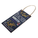 Sweet Wooden Hanging Plague Teacher is Like a Candle Hanging Wall Sign Decor