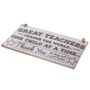 Great Teacher Wooden Sign Wall Home Decorations Special Teacher Gifts