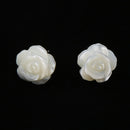 Vintage Exquisite WomenÂ’s Shell Flower Stud Earrings Wedding Party Jewelry