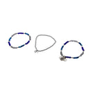 Charming Jewelry Boho Style Irregular Crystal Bead Elastic Bangle Bracelet