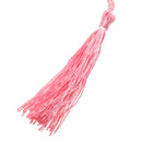Wedding Favors Gift Baby Carriage Design Metal Bookmark with Tassels Pink