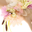 Elegant Wedding Jewelry Flower Forehead Garland Bracelet Bridal Accessories