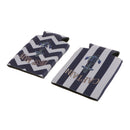 Set of 2pcs First Mate Captain Anchor Pattern Stubby Beer Bottle Tin Cooler Wrap