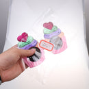 Glitter Heart Cupcake Sunglasses Party Glasses Fancy Dress Hen Stag Night