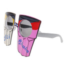 Cup Milk Shake Shape Sunglasses Fancy Dress Costume Party Glasses Shades