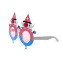Unisex Christmas Party Snowman Shape Glasses Fancy Dress Sunglasses Funny Gift