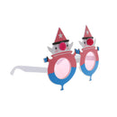 Unisex Christmas Party Snowman Shape Glasses Fancy Dress Sunglasses Funny Gift