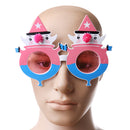 Unisex Christmas Party Snowman Shape Glasses Fancy Dress Sunglasses Funny Gift