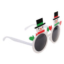 Novelty Christmas Snowman Xmas Party Glasses Fancy Dress Sunglasses Fun