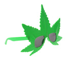 Leaf Party Glasses Fancy Dress Costume Glasses Sunglasses Shades Green