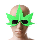 Leaf Party Glasses Fancy Dress Costume Glasses Sunglasses Shades Green