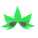 Leaf Party Glasses Fancy Dress Costume Glasses Sunglasses Shades Green