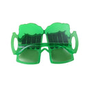 Hawaiian Tropical Beach Sunglasses Beer Drinks Cup Glasses Fancy Dress Shades