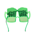 Hawaiian Tropical Beach Sunglasses Beer Drinks Cup Glasses Fancy Dress Shades