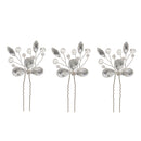 3pcs Wedding Bridal Headwear Hair Stick Hair Pin Vintage Hair Accessories