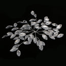 Crystal Bridal Wedding Prom Art Deco Vintage Style Headpiece Hair Comb Slide