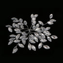 Crystal Bridal Wedding Prom Art Deco Vintage Style Headpiece Hair Comb Slide