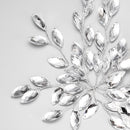 Crystal Bridal Wedding Prom Art Deco Vintage Style Headpiece Hair Comb Slide