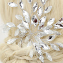 Crystal Bridal Wedding Prom Art Deco Vintage Style Headpiece Hair Comb Slide