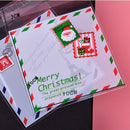 100PCS Chrismas Letter Cute Bakery Packing Birthday Cookie Gift Bags for Party