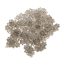 50 pcs Retro Vintage Mini Hollow Palm Irregular Pendants for Jewelry Makings