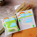 100PCS Sunny Day Dolls Bakery Kid Birthday Cookie Bags for Party Gift