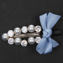 Women Jewelry Korean Style Bowknot Hair Clip Rhinestones Hair Clamp Hairpin