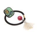 Lady Hair Jewelry Cartoon Green Hair Elastics Band Hair Rope Ponytail Holder